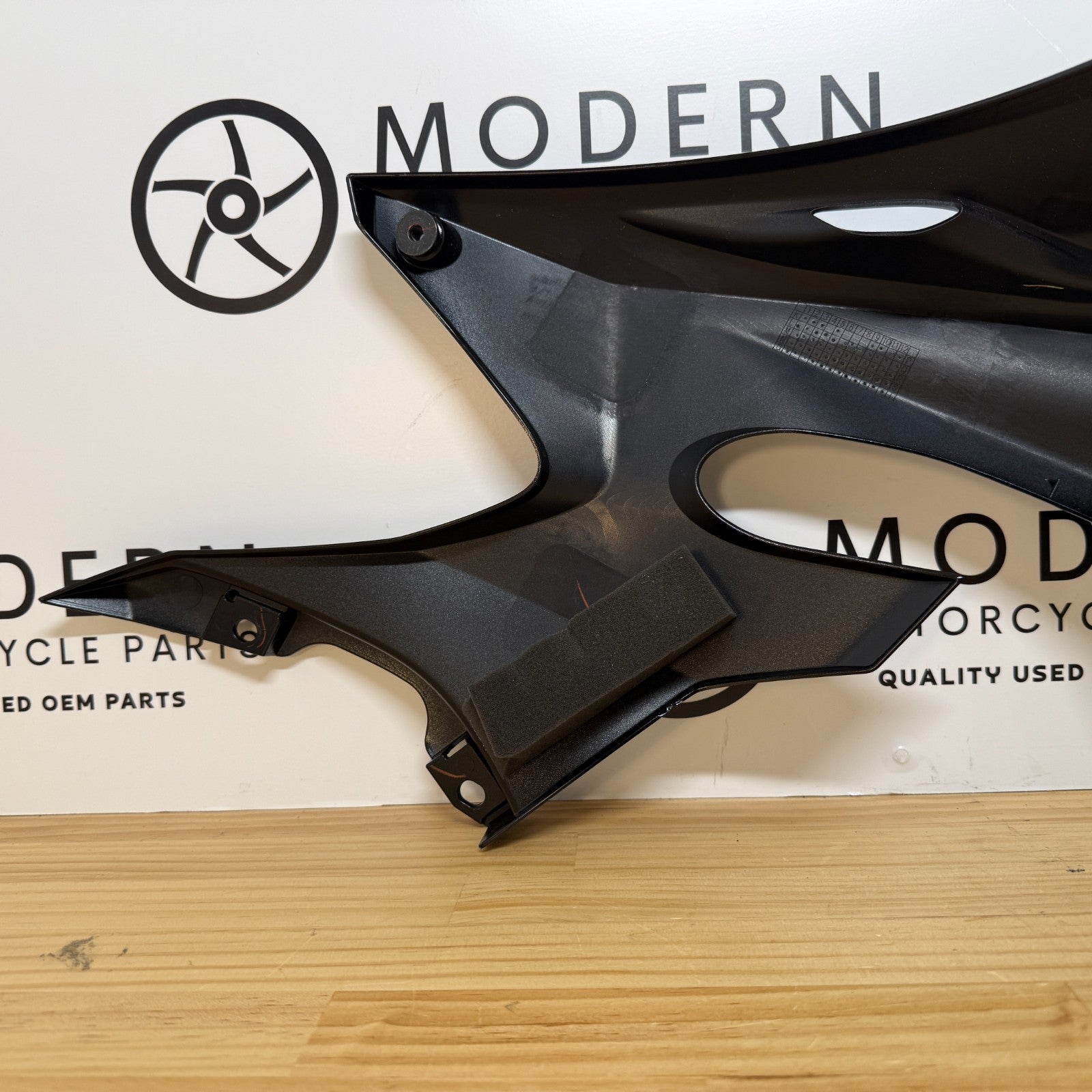 Yamaha YZF-R6 2017+ Left Fairing Inner Black Genuine OEM BN6-W217V-00-P0