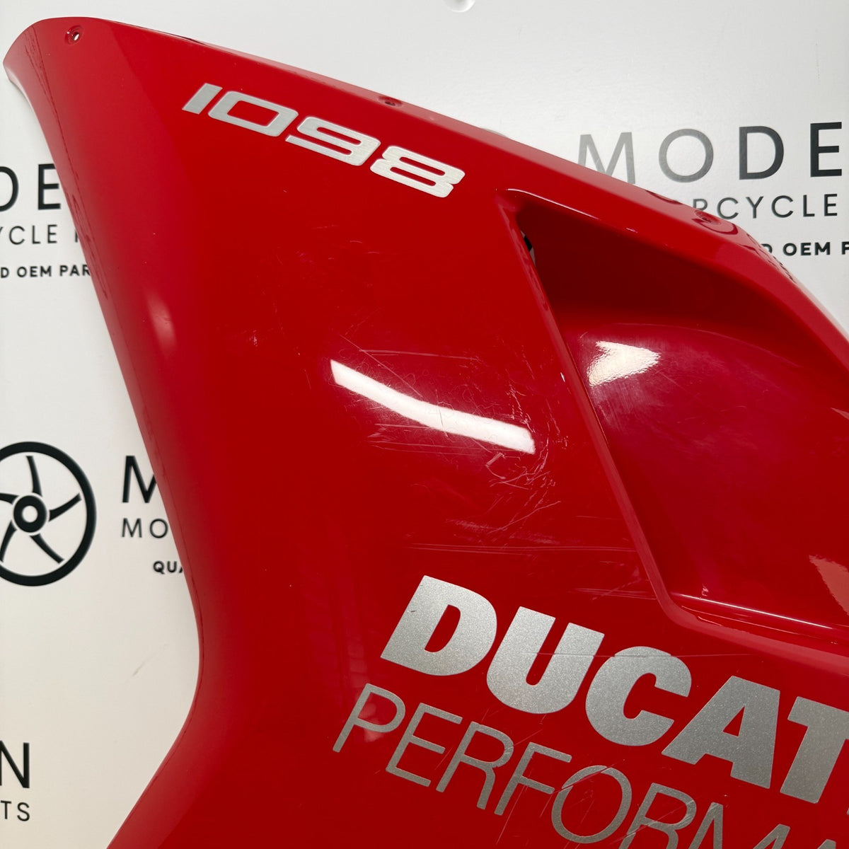 Ducati SBK 1098 2007-2013 Left Fairing Red 48032272A Genuine OEM