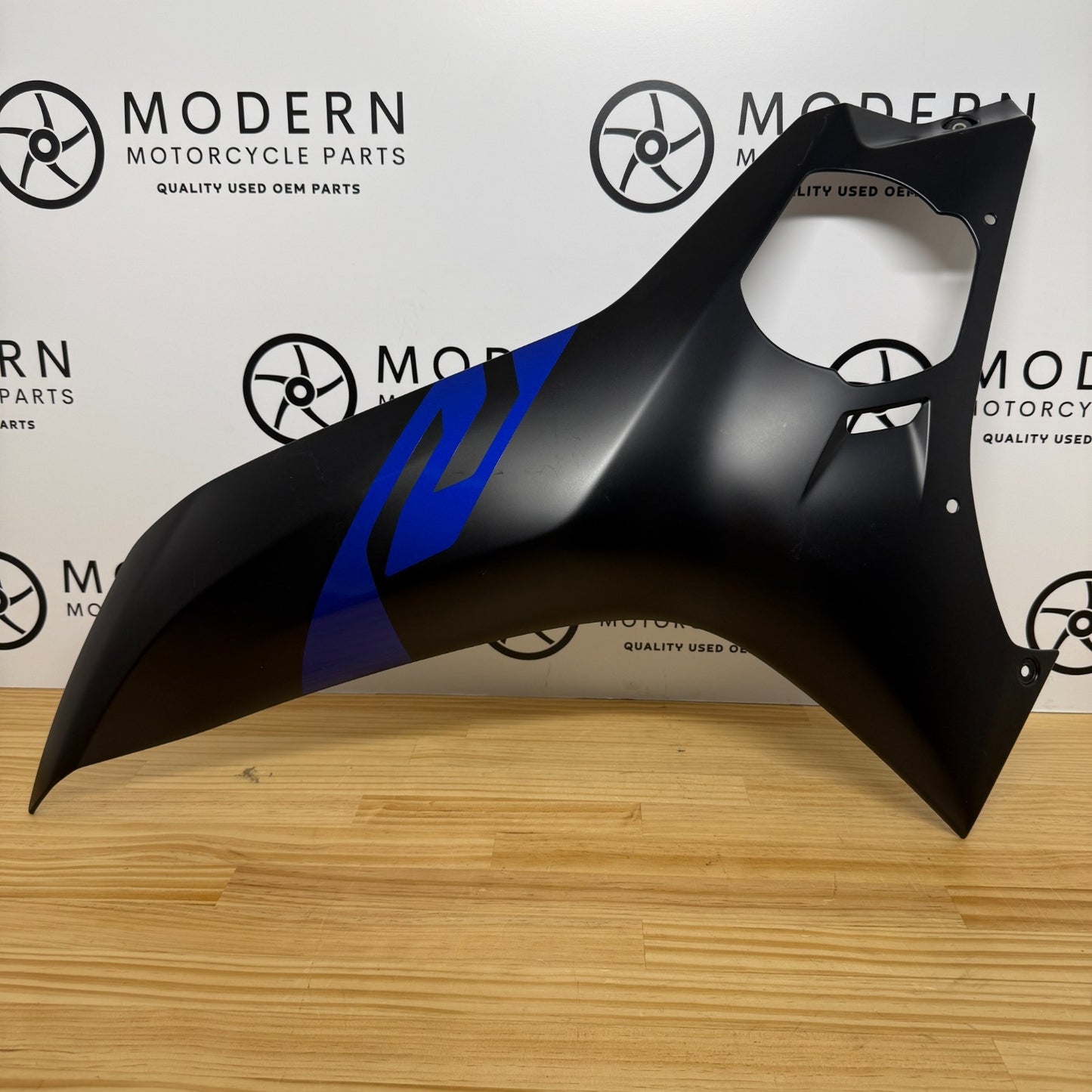 Yamaha YZF-R6 2017-2024 Left Outer Fairing Black BN6-W283U-00-P0 Genuine OEM
