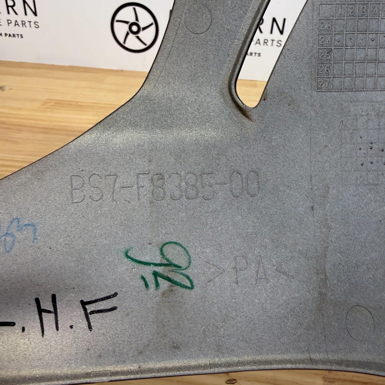 Yamaha YZF-R3 2019+ Left Lower Fairing Black BS7-F58385-00 Genuine OEM