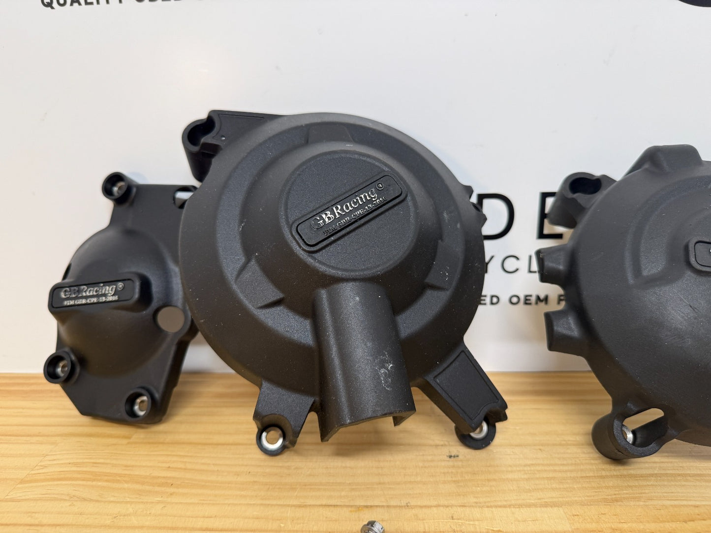 Triumph Daytona 675 2013-2017 GBRacing Engine Case Cover Set EC-D675R-2013-SET-G