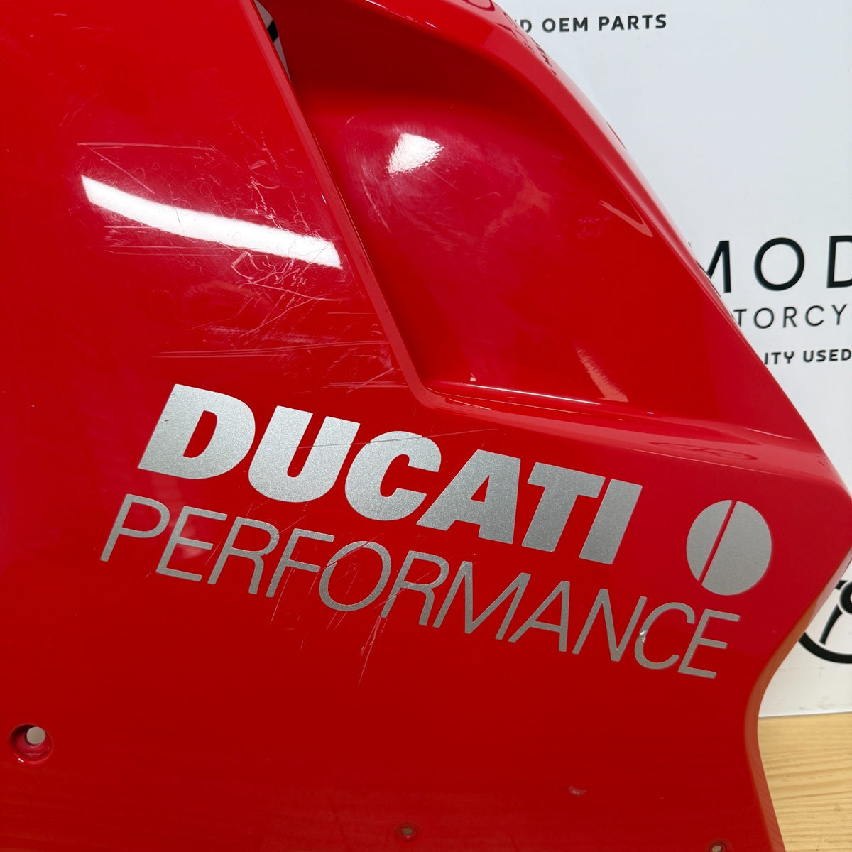 Ducati SBK 1098 2007-2013 Left Fairing Red 48032272A Genuine OEM