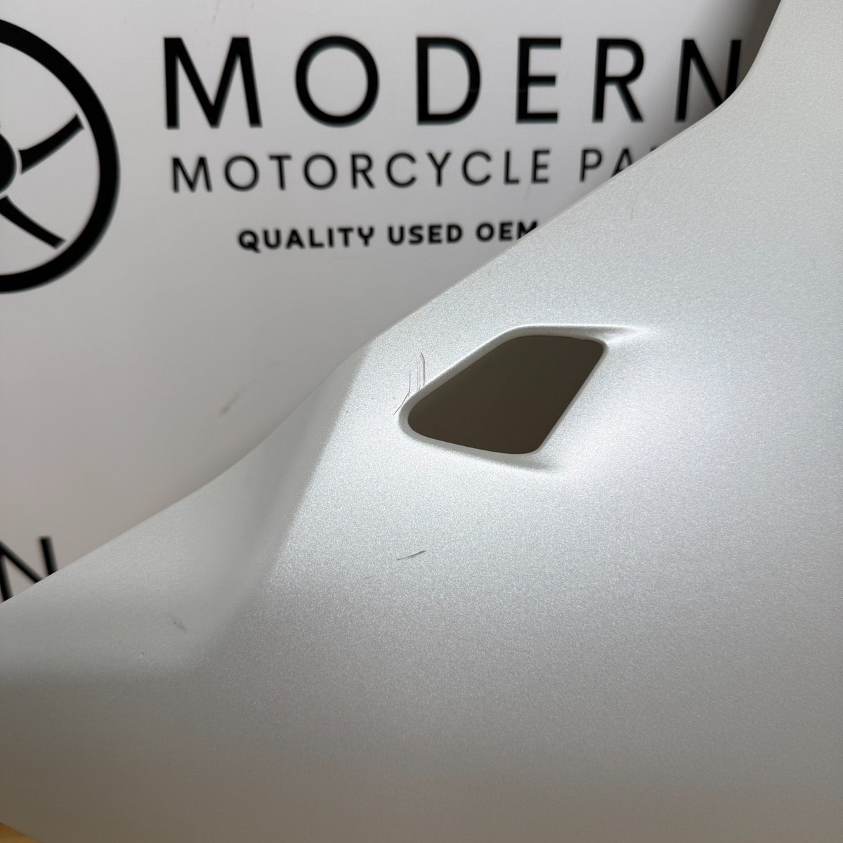Ducati Supersport 950S 2021-2024 Right Lower Fairing White 4801C071AB Genuine