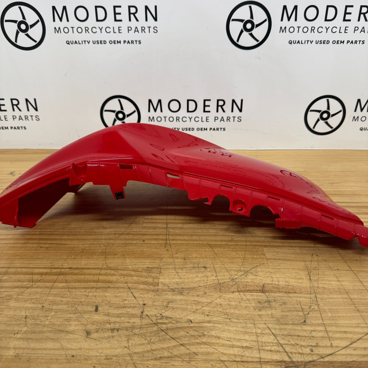 Ducati Monster 937 950 2021-2025 Left Tank Fairing Red 4801C252A Genuine OEM