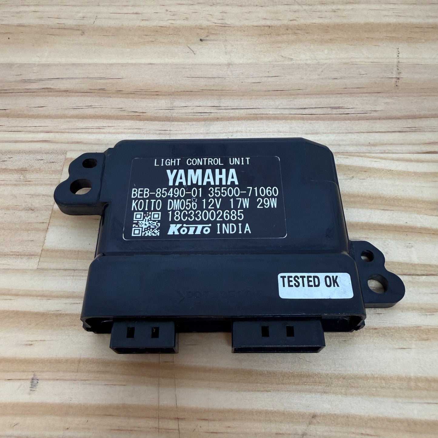 Yamaha YZF-R7 2022-2025 Headlight Control Unit BEB-85490-01 Genuine OEM