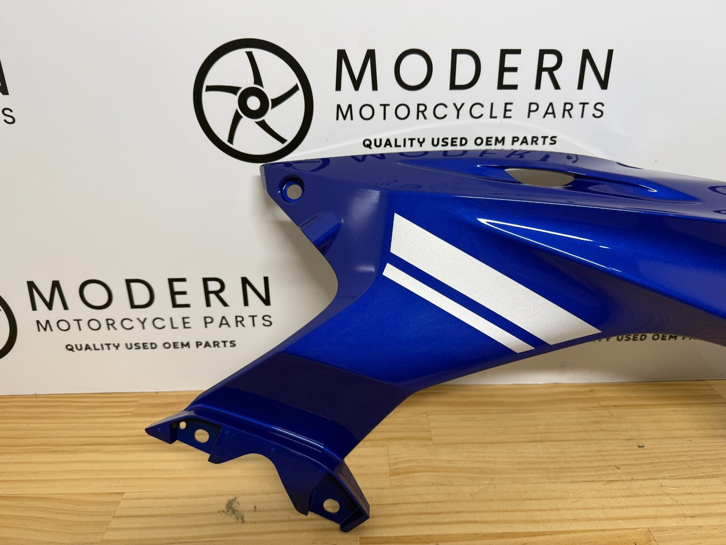 Yamaha YZF-R6 2017-2024 Right Inner Fairing Blue BN6-W2117W-00-P0 Genuine OEM