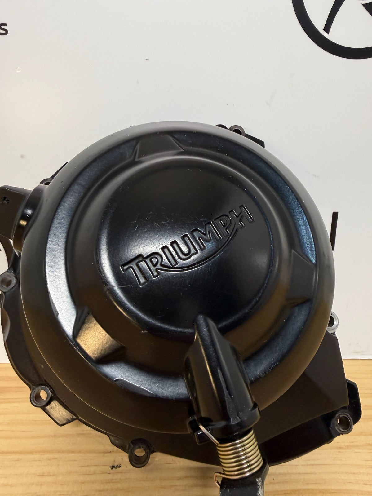 Triumph Daytona 675 Clutch Cover Assembly Black T1260456 Genuine OEM