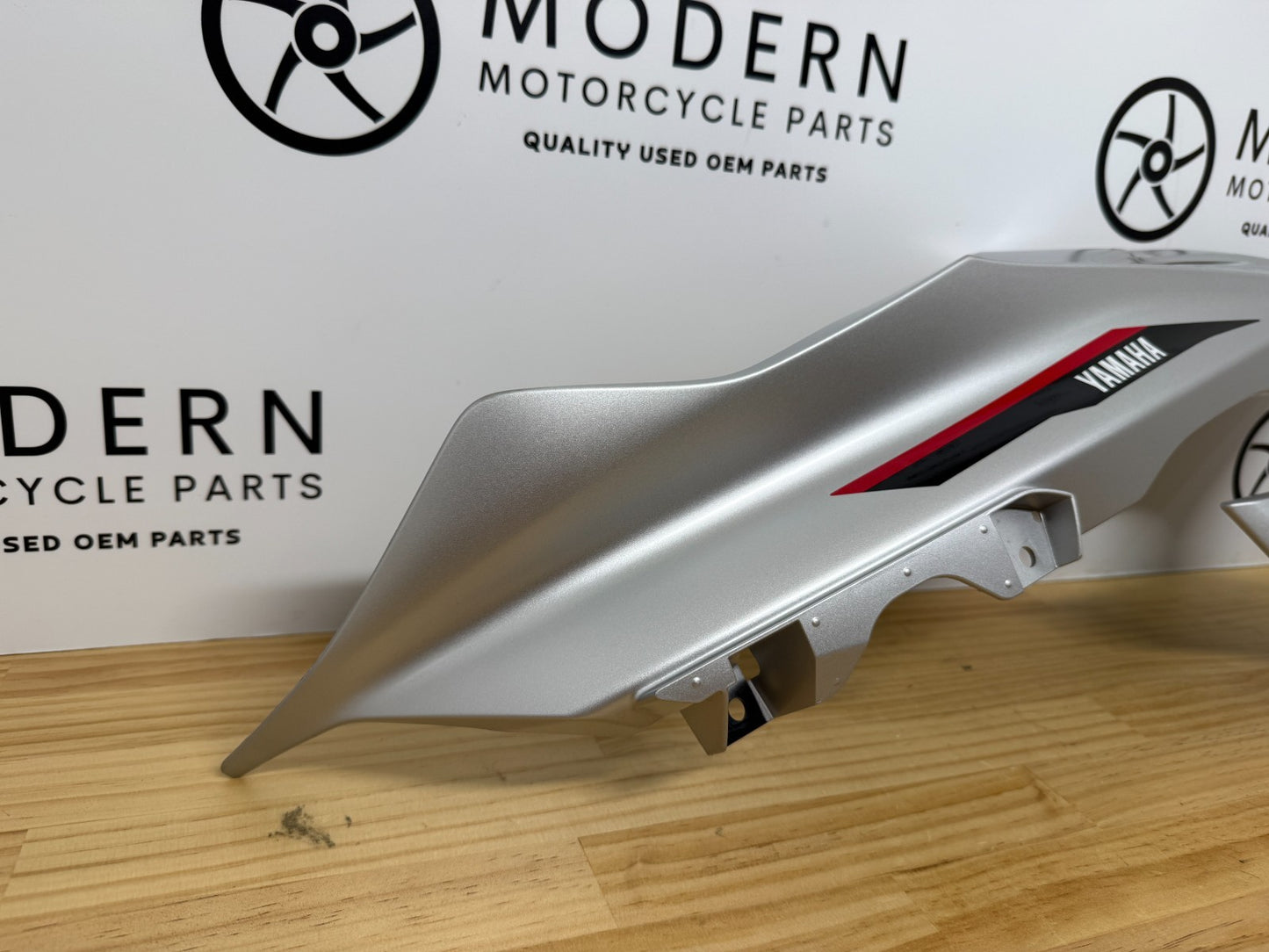 Yamaha YZF-R6 2017-2024 Left Inner Fairing Silver BN6-W217V-00-P0 Genuine OEM