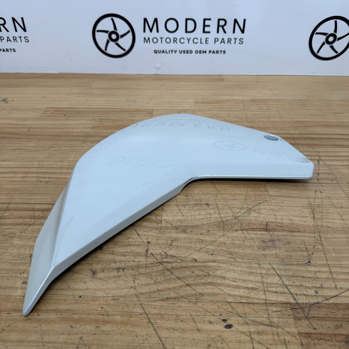 Ducati Multistrada 1200 1200S Left Radiator Fairing White 48032911A Genuine OEM