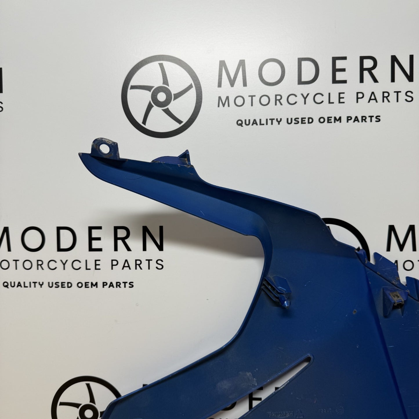 Triumph Daytona 675R 675 2013-2017 Left Lower Fairing Blue T23094546 OEM