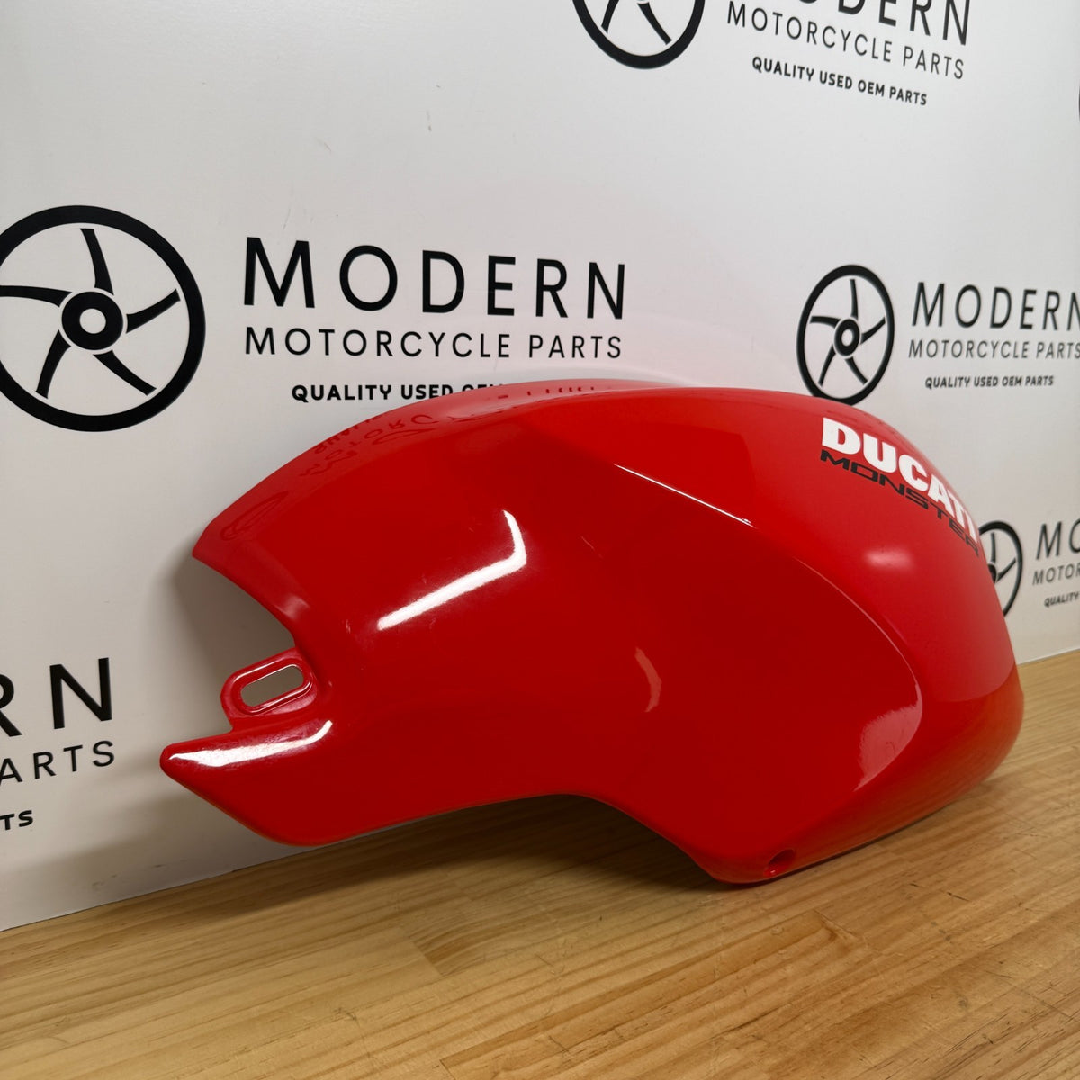Ducati Monster 696 796 1100 Right Tank Fairing Rosso GP 48032591B Genuine OEM