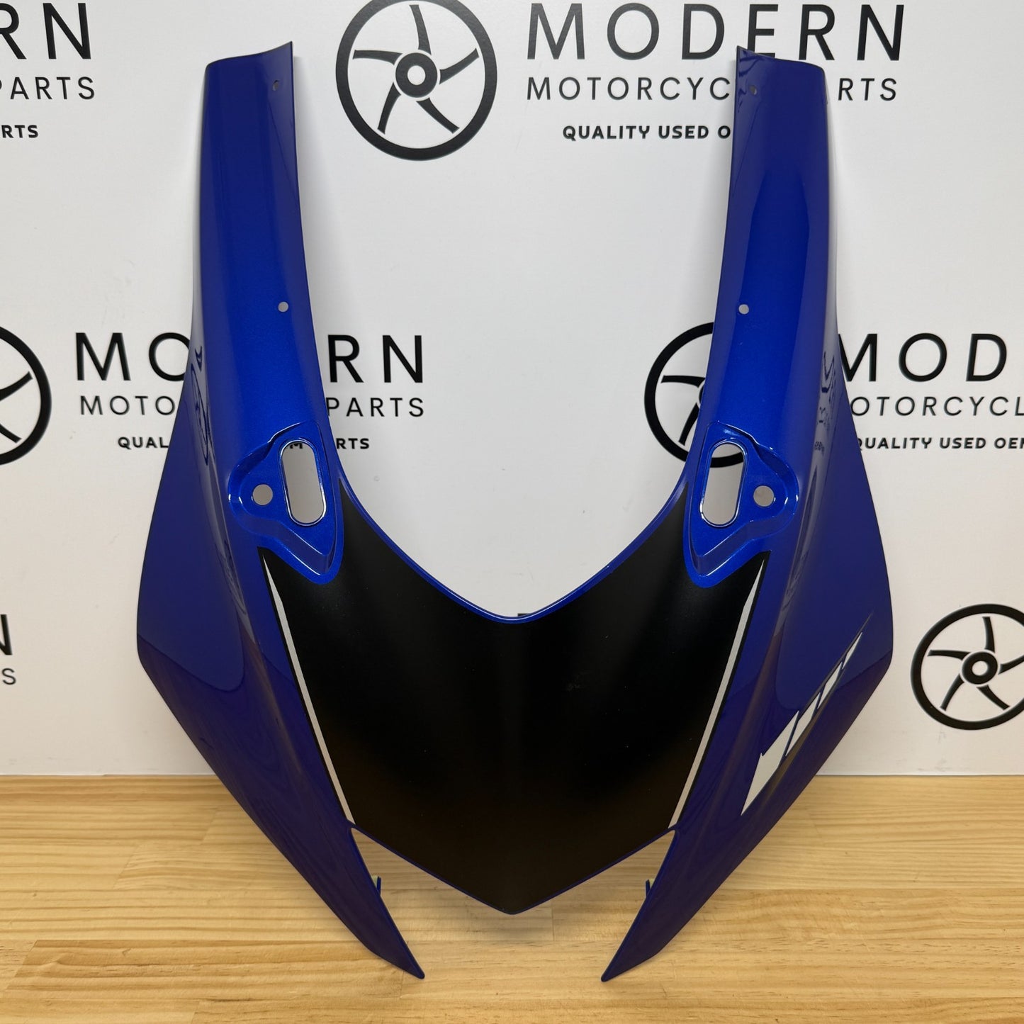 Yamaha YZF-R6 2017+ Front Upper Fairing Blue BN6-Y2835G-80-P1 Genuine OEM #2