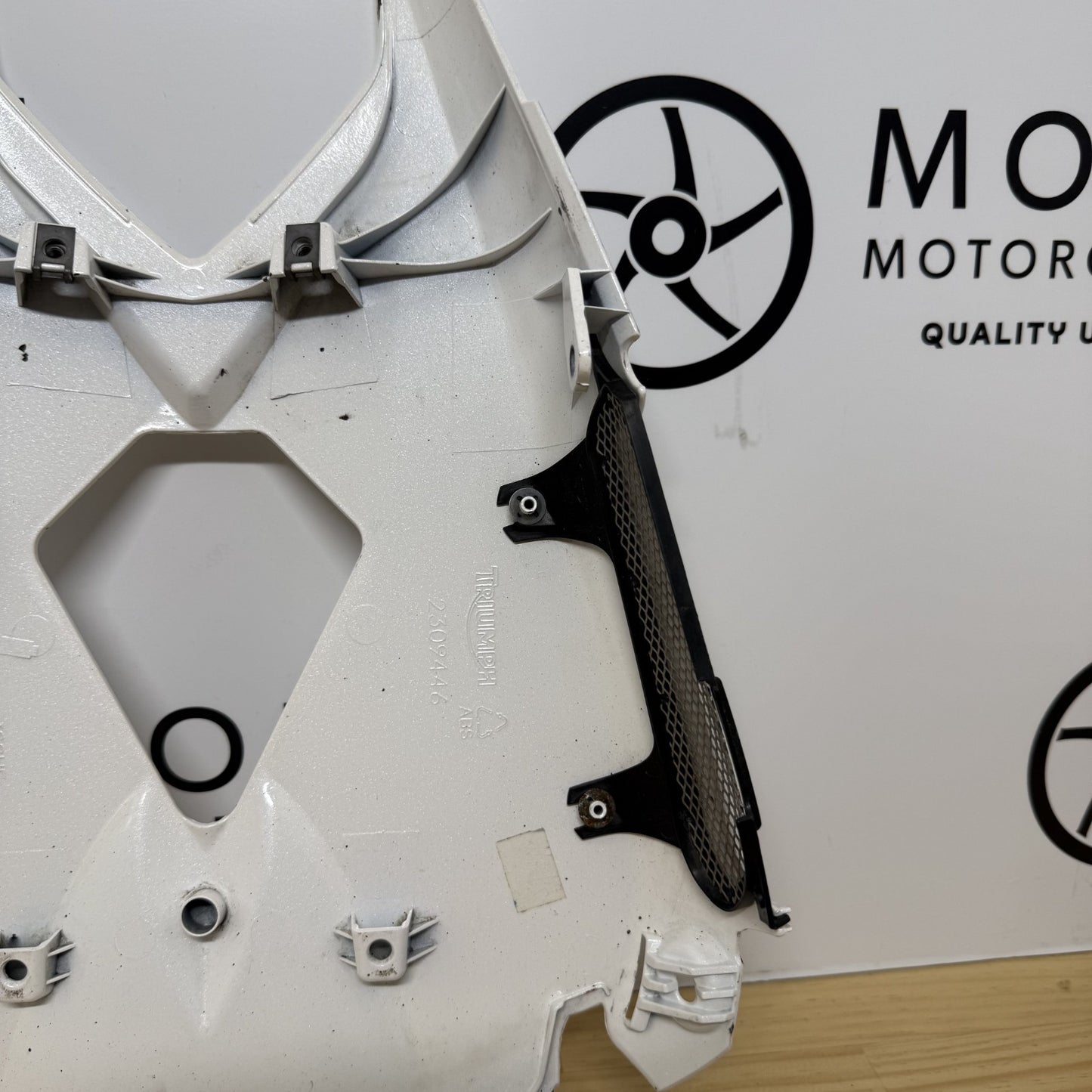 Triumph Daytona 675R 675 2013-2017 Under Tail Fairing White T2309446 OEM