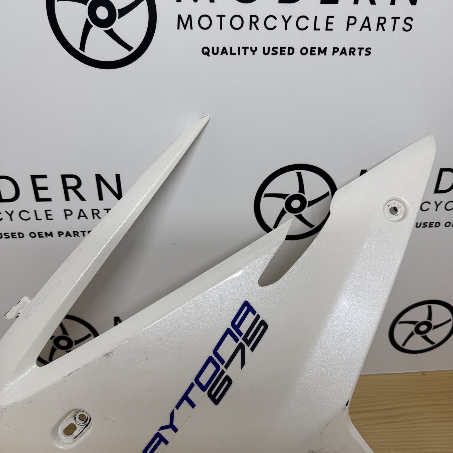 Triumph Daytona 675R 675 2013-2017 Left Upper Fairing T2309573NW OEM