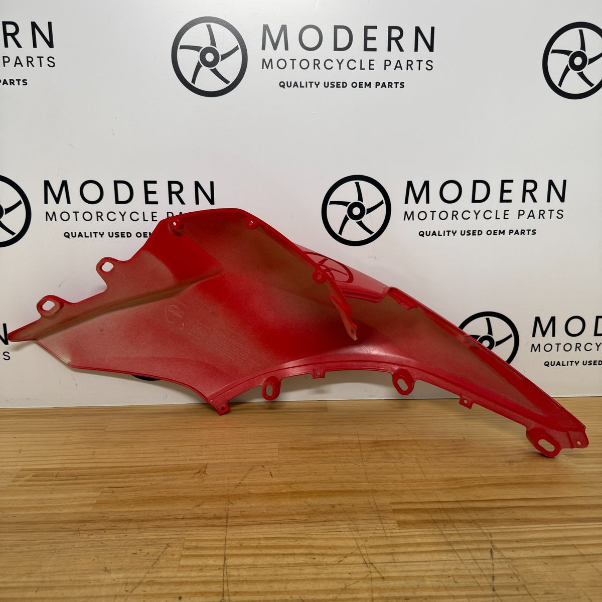 Ducati Multistrada 1200 2010-2014 Left Tank Fairing Red 48062951A Genuine OEM