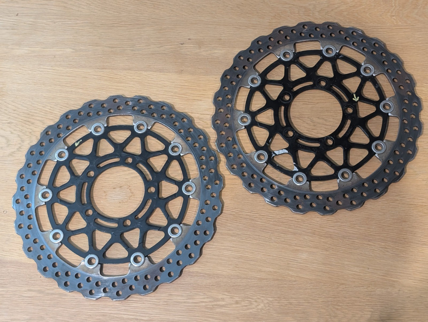 Kawasaki ZX10R Gen 4 2011-2015 OEM Front Brake Discs 4108001595C