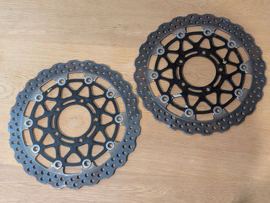 Kawasaki ZX10R Gen 4 2011-2015 OEM Front Brake Discs 4108001595C