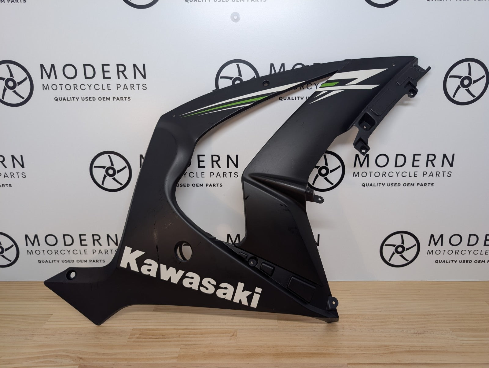 Kawasaki ZX10R Gen 4 2011 2015 Right Fairing Black 550280339H8