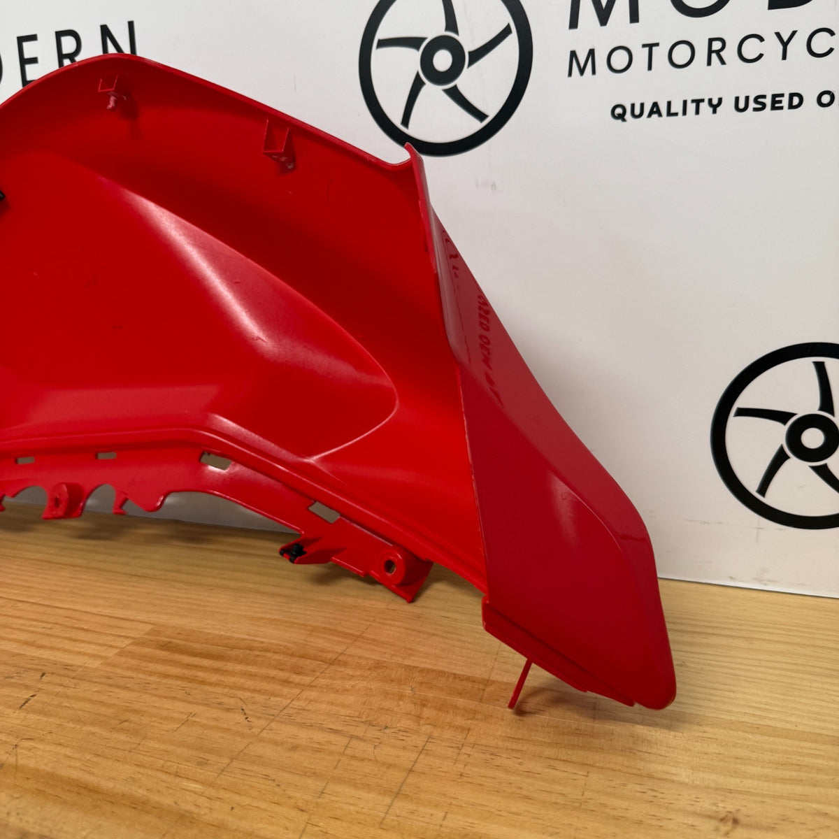 Ducati Monster 937 950 2021-2025 Left Tank Fairing Red 4801C252A Genuine OEM
