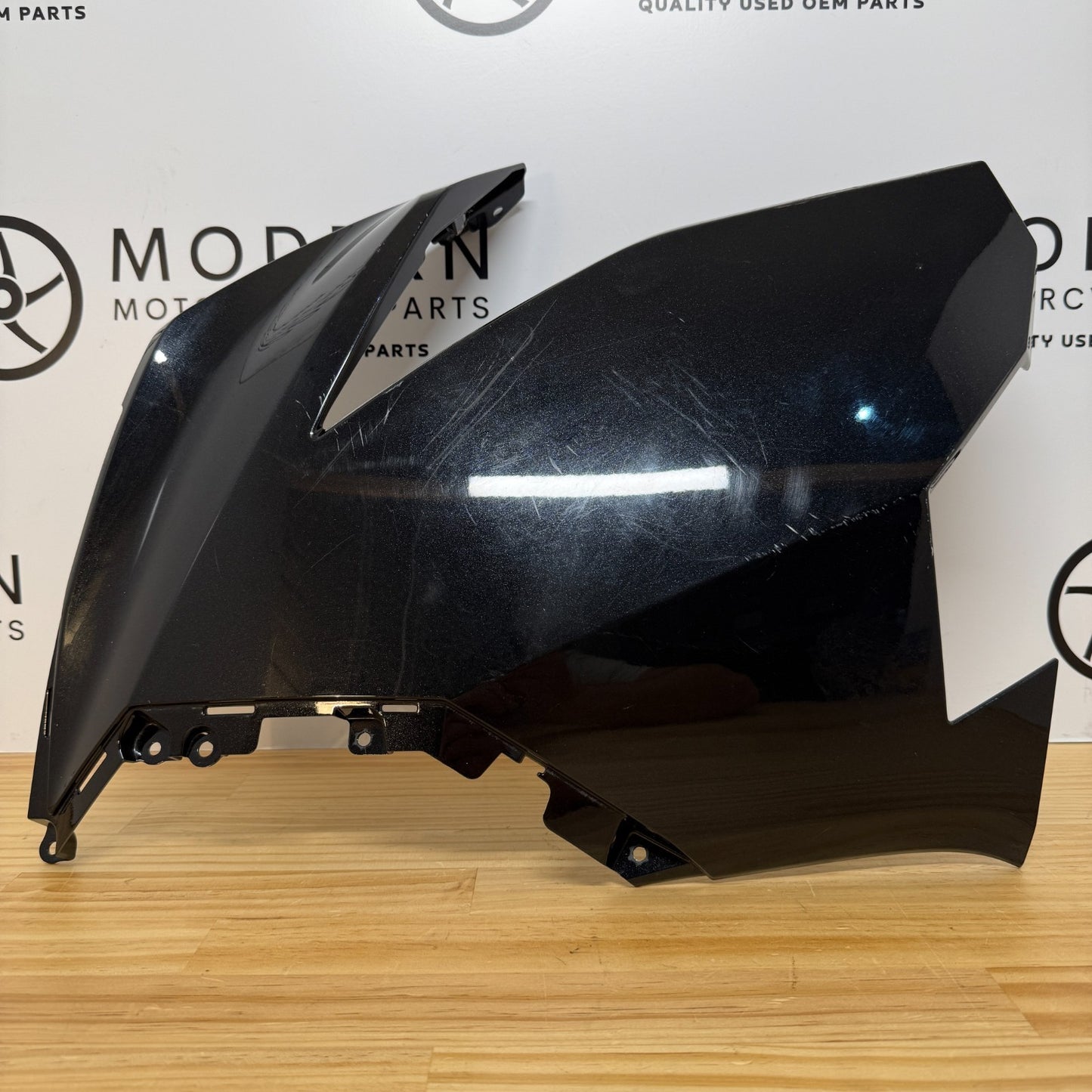 Kawasaki Ninja 400 2018-2023 Left Side Upper Fairing Black 55028-5486-H8 OEM