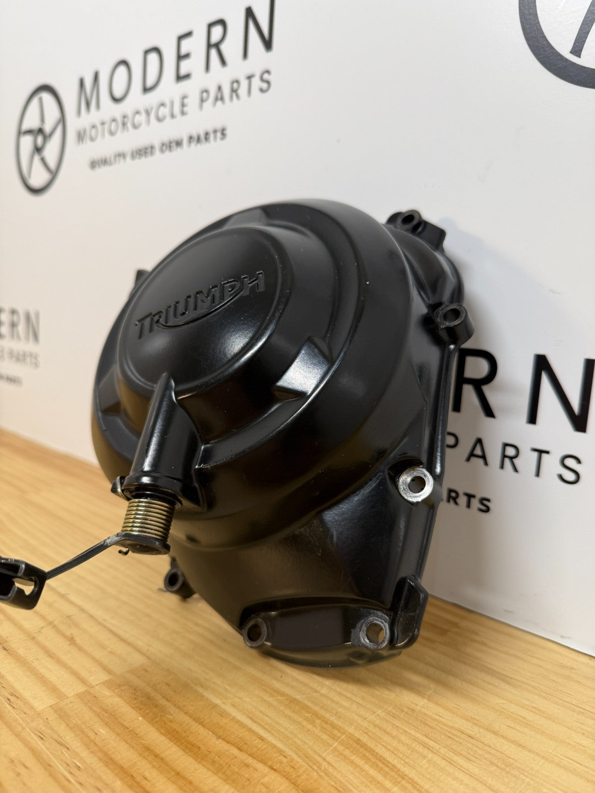 Triumph Daytona 675 Clutch Cover Assembly Black T1260456 Genuine OEM