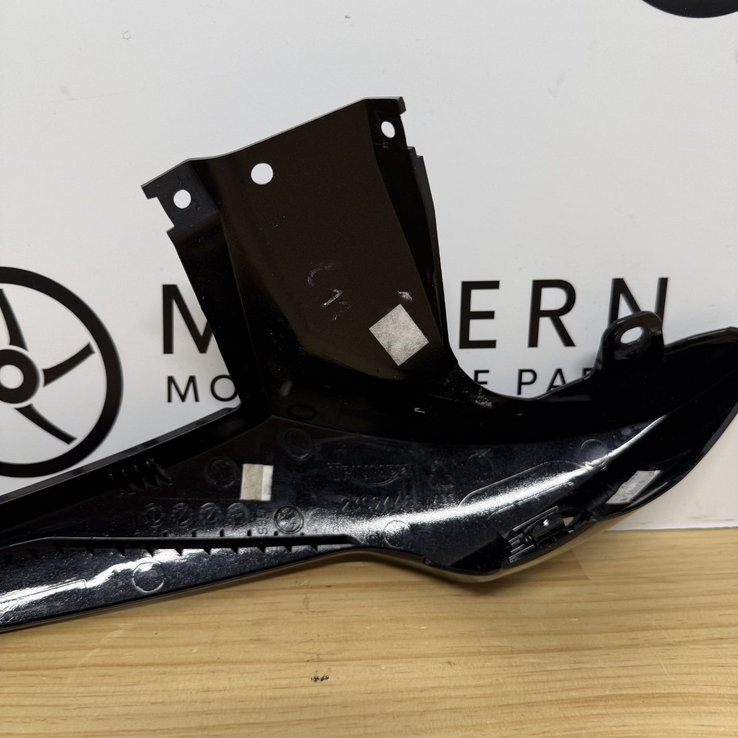 Triumph Daytona 675R 675 2013-2017 Left Tail Fairing Black T2309448 OEM
