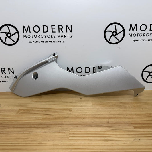 Yamaha YZF-R6 2017-2024 Left Lower Fairing Silver #2 BN6-28385-00-P1 Genuine OEM