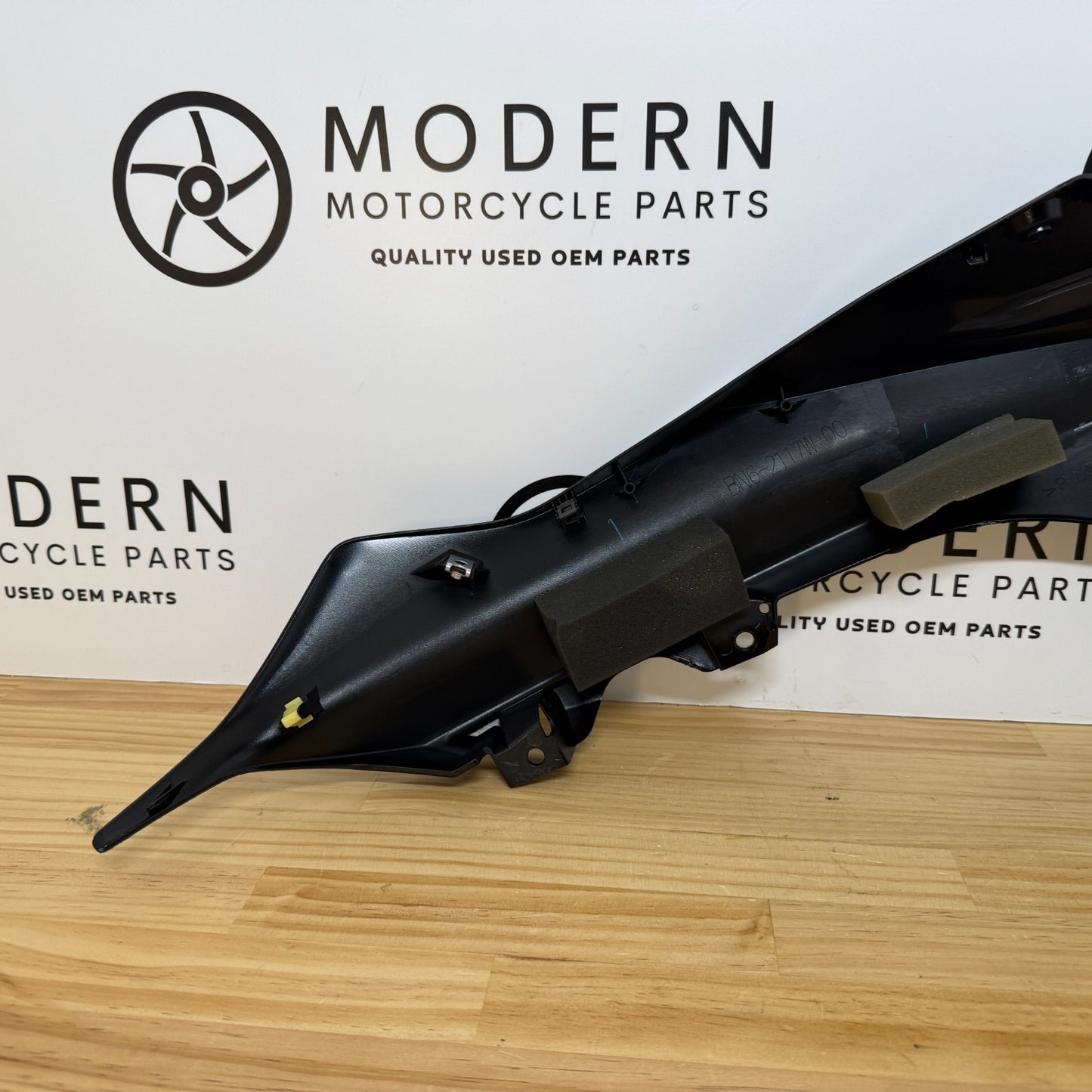 Yamaha YZF-R6 2017+ Right Fairing Inner Black Genuine OEM BN6-W217W-00-P0