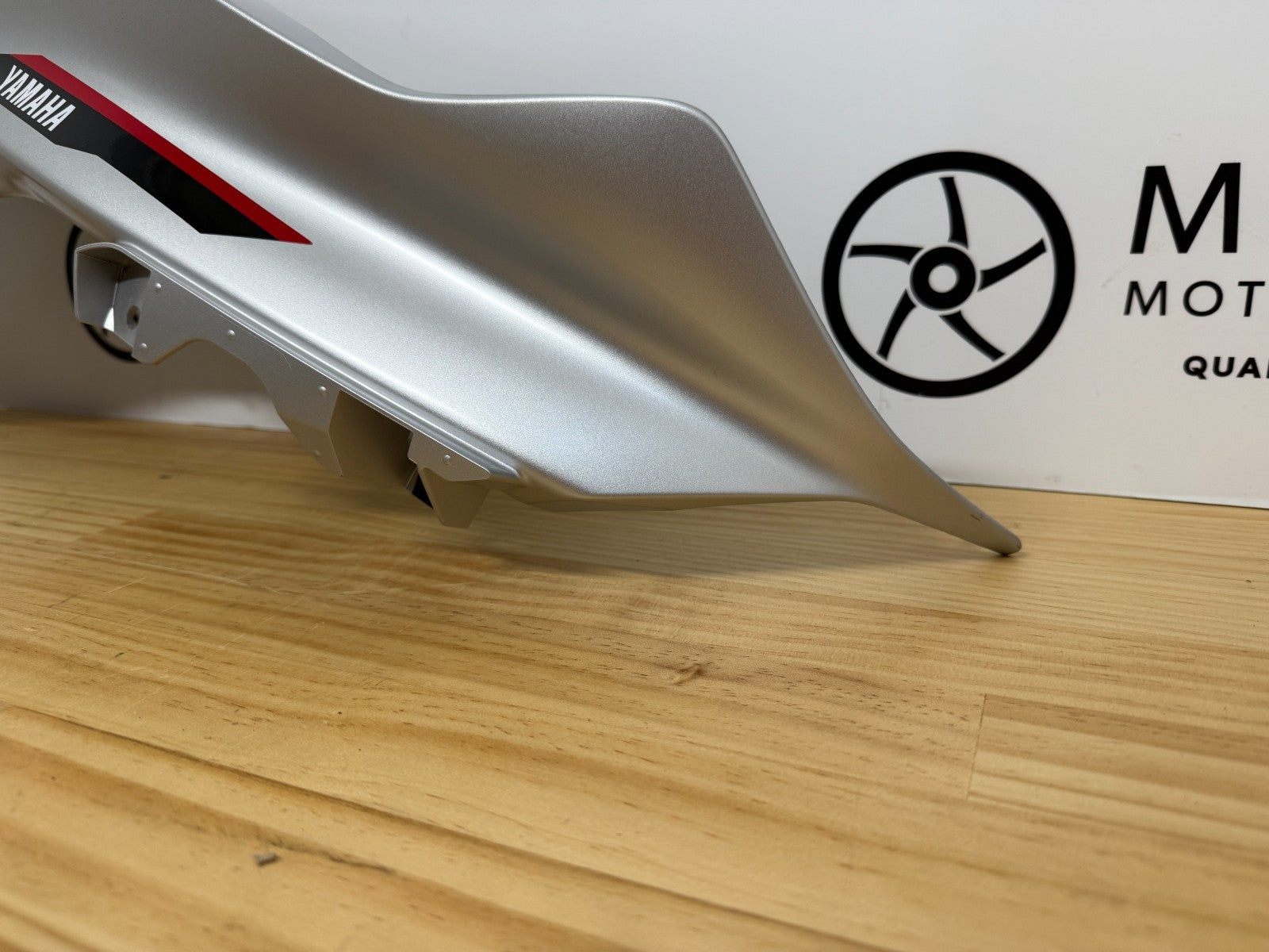 Yamaha YZF-R6 2017-2024 Right Inner Fairing Silver BN6-W2117W-00-P0 Genuine OEM