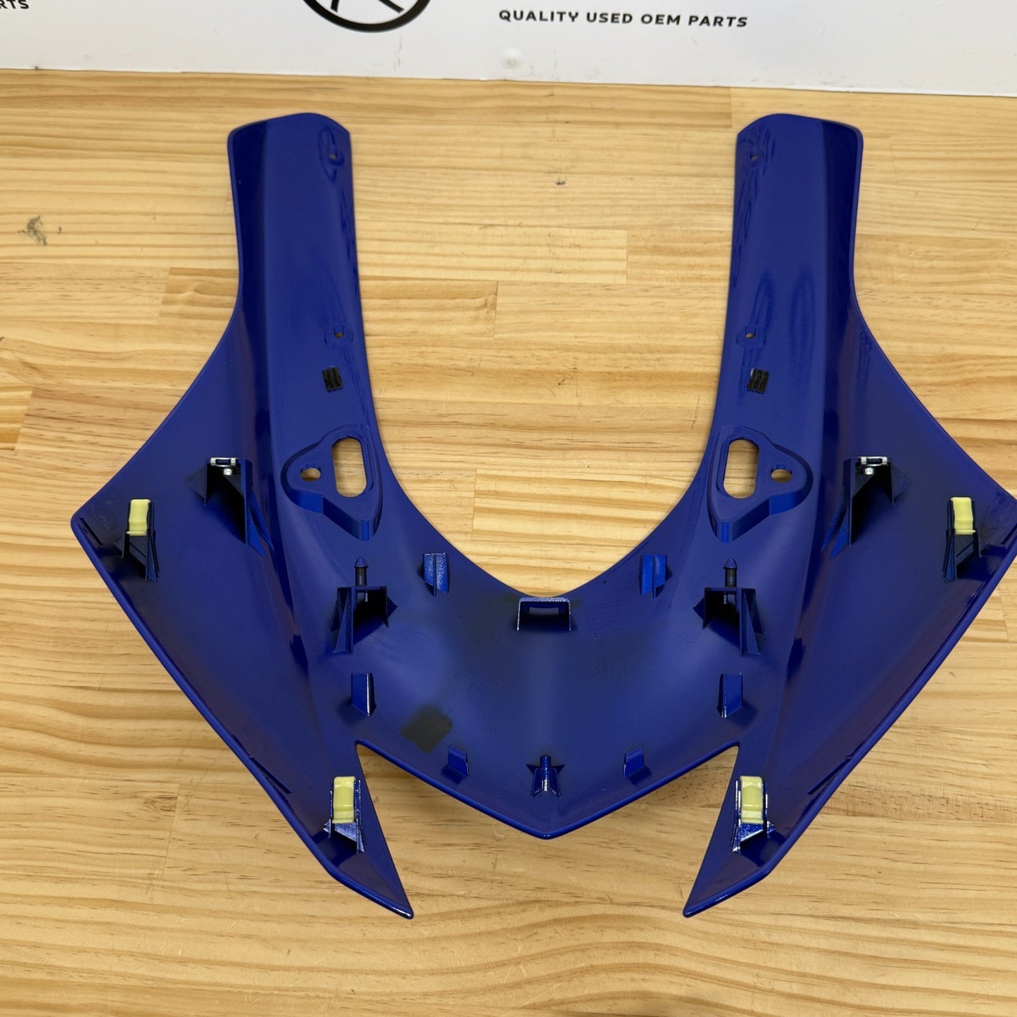 Yamaha YZF-R6 2017+ Front Upper Fairing Blue BN6-Y2835G-80-P1 Genuine OEM #2