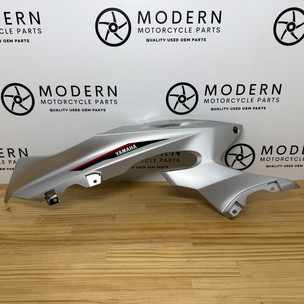 Yamaha YZF-R6 2017-2024 Left Inner Fairing Silver BN6-W217V-00-P0 Genuine OEM