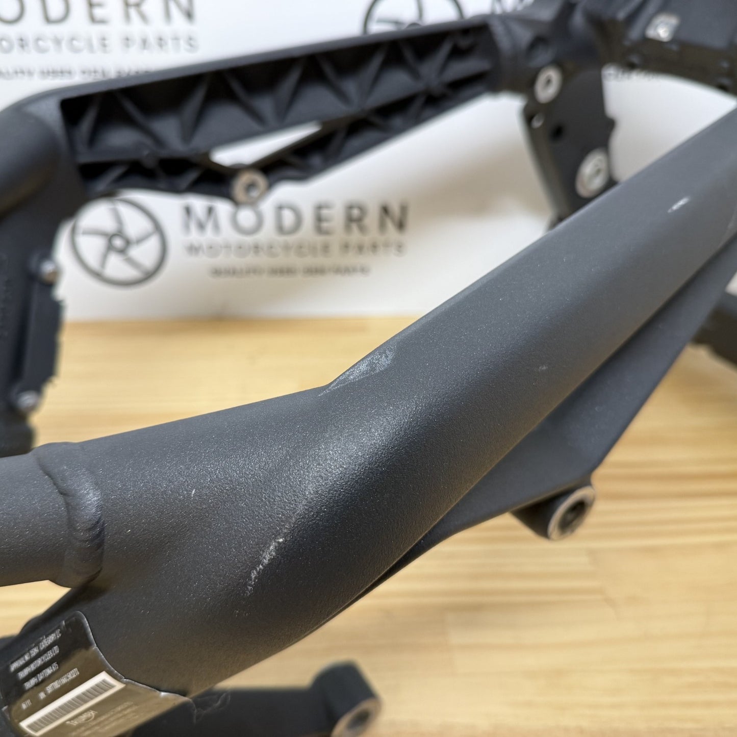 2012 Triumph Daytona 675R Main Frame Chassis T2070441
