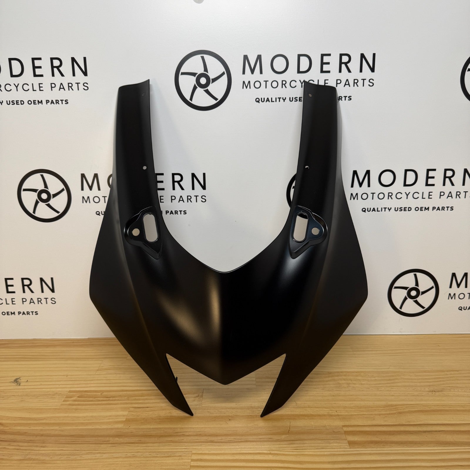 Yamaha YZF-R6 2017+ Front Upper Fairing Black Genuine OEM BN6-Y283G-W0-P1