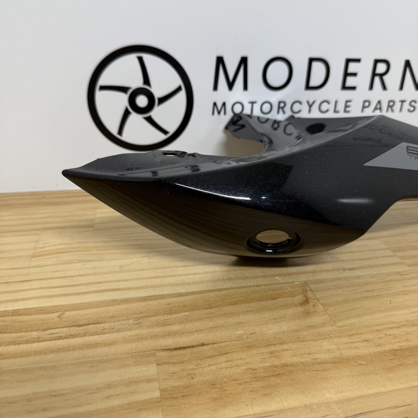 Triumph Daytona 675R 675 2013-2017 Left Tail Fairing Black T2309448 OEM