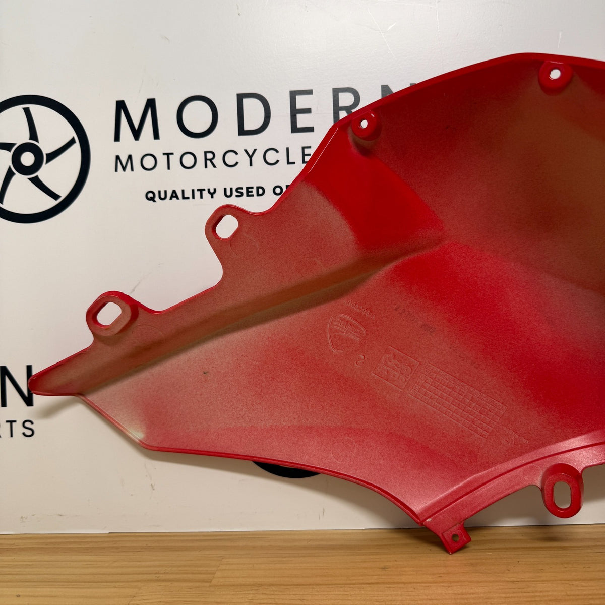 Ducati Multistrada 1200 2010-2014 Left Tank Fairing Red 48062951A Genuine OEM
