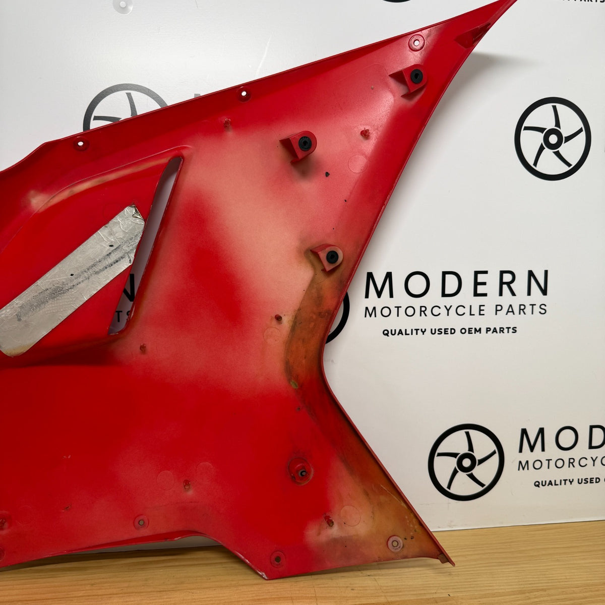 Ducati SBK 1098 2007-2013 Left Fairing Red 48032272A Genuine OEM