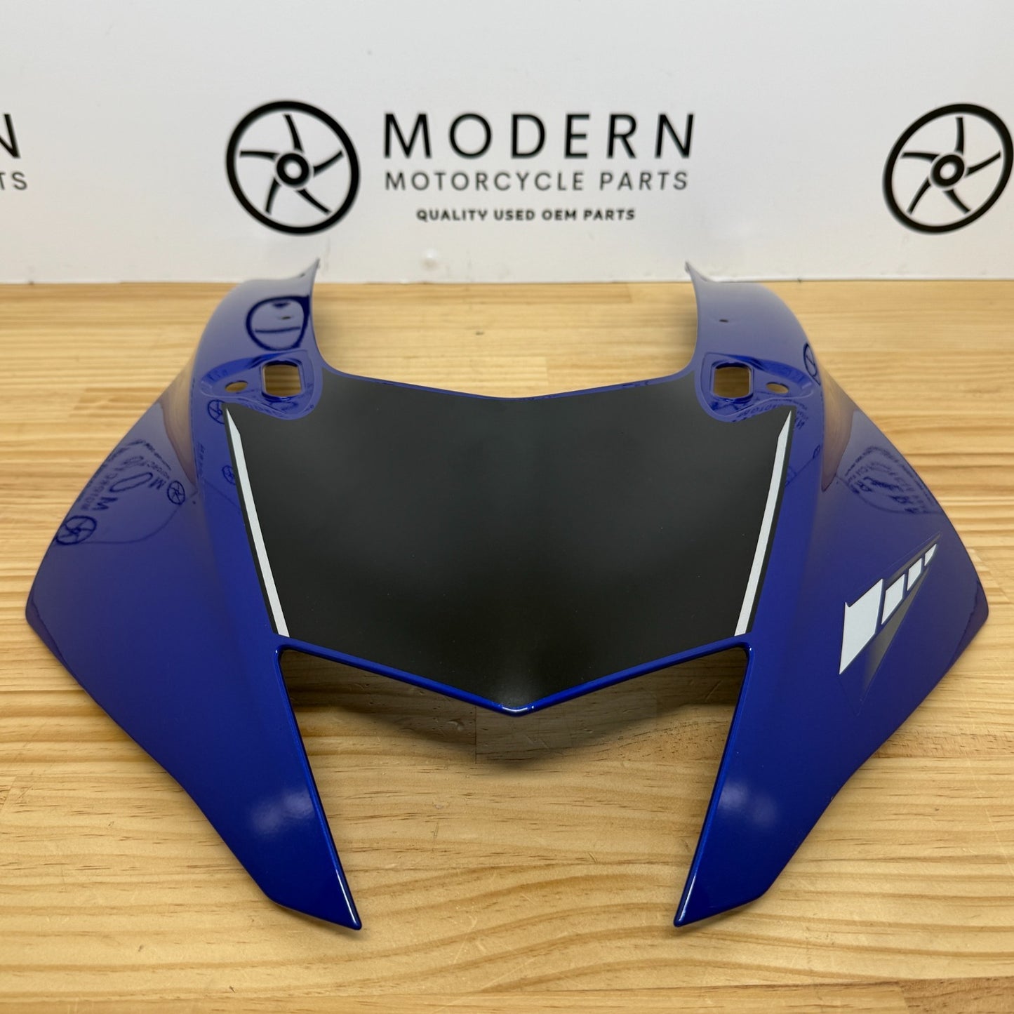 Yamaha YZF-R6 2017+ Front Upper Fairing Blue BN6-Y2835G-80-P1 Genuine OEM #2