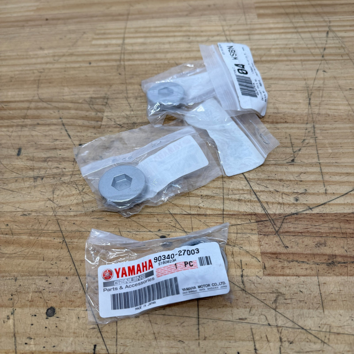 BRAND NEW Yamaha Crankcase Cover Plug 90340-27003 Genuine OEM