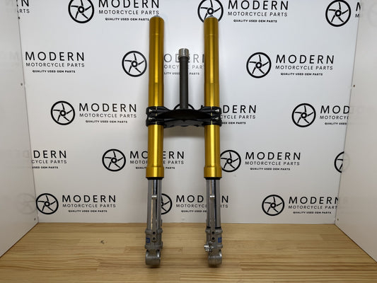 Ducati Multistrada 1200S 2010-2014 Ohlins Forks & Triple Clamps