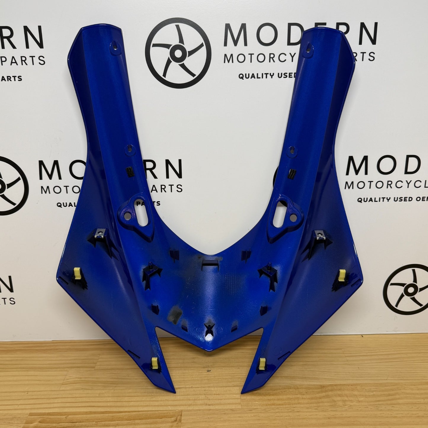 Yamaha YZF-R6 2017+ Front Upper Fairing Blue BN6-Y2835G-80-P1 Genuine OEM #2