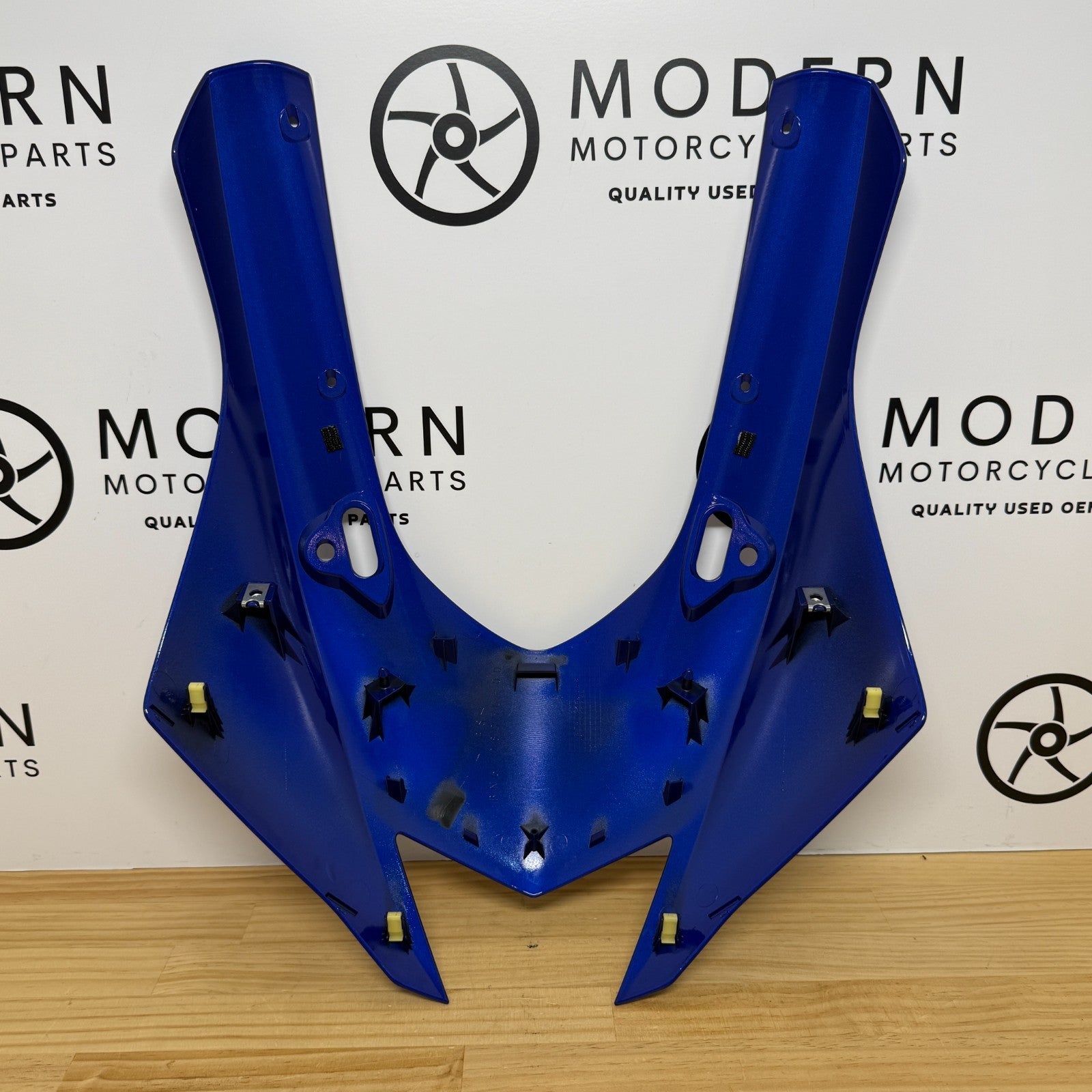 Yamaha YZF-R6 2017+ Front Upper Fairing Blue BN6-Y2835G-80-P1 Genuine OEM #2