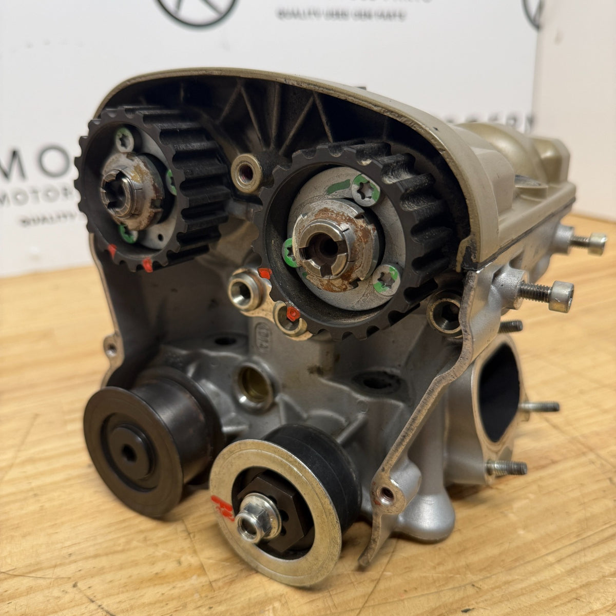 Ducati 848 SBK 2007-2010 Horizontal Cylinder Head Complete 30122404B