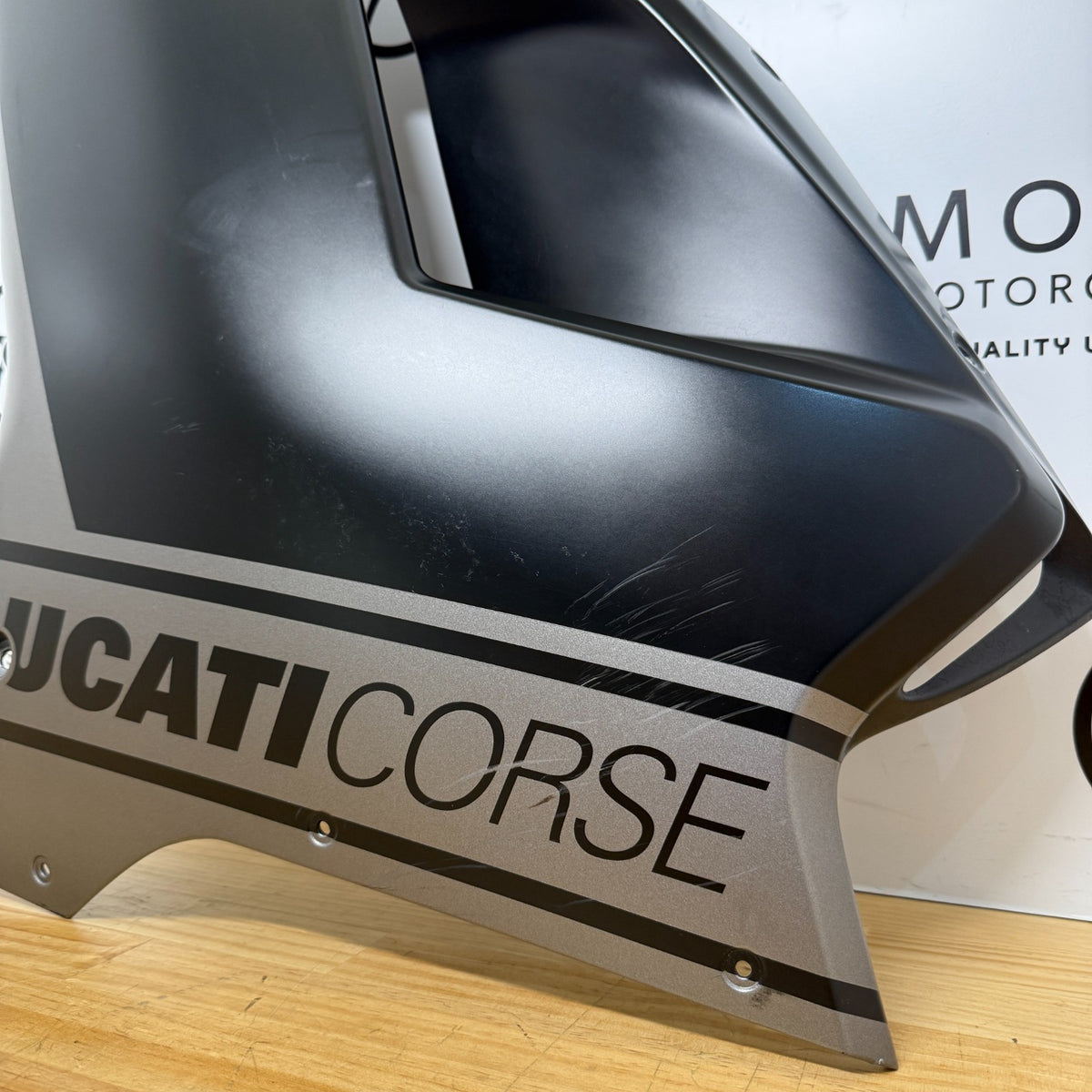 Ducati SBK 848 EVO Corse 2012-2013 Left Fairing Black 48032273A Genuine OEM