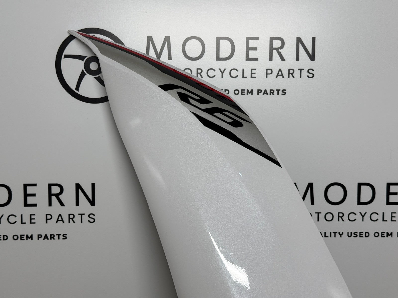 Yamaha YZF-R6 2017-2024 Left Outer Fairing White BN6-W283U-00-P0 Genuine OEM