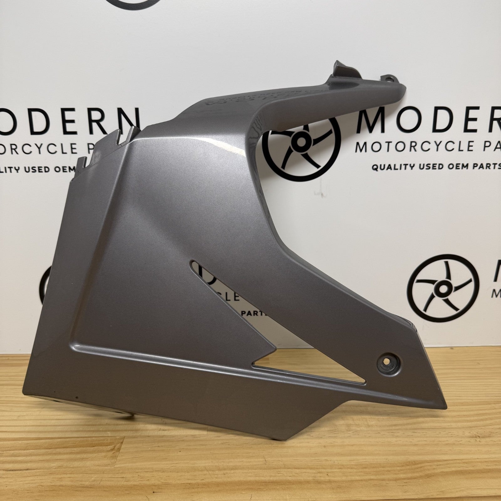 Triumph Daytona 675R 675 2013-2017 Left Lower Fairing Grey T23094546 OEM