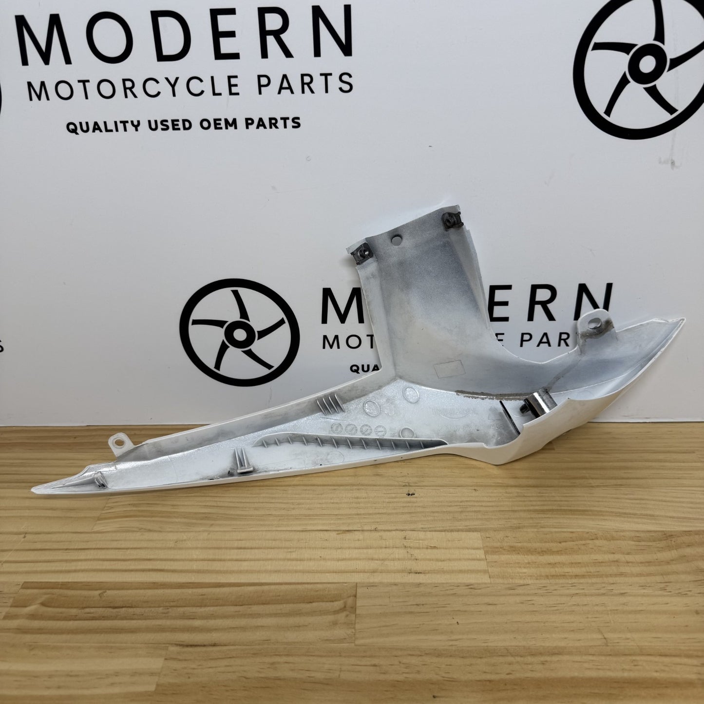 Triumph Daytona 675R 675 2013-2017 Left Tail Fairing White T2309448 OEM