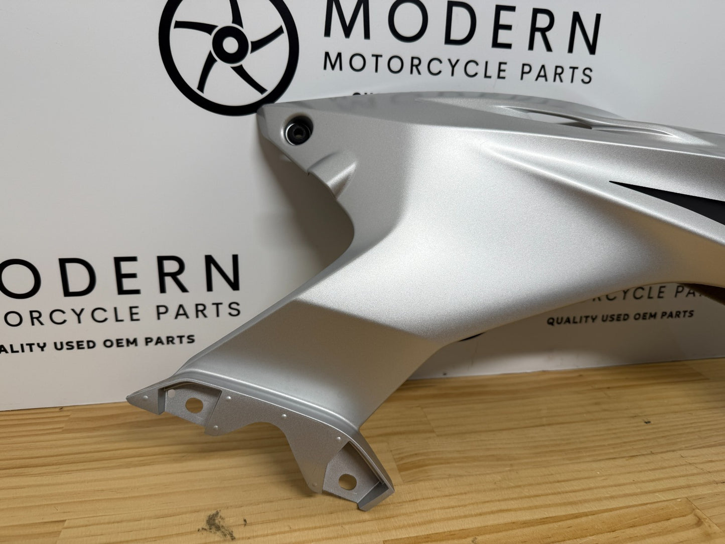 Yamaha YZF-R6 2017-2024 Right Inner Fairing Silver BN6-W2117W-00-P0 Genuine OEM
