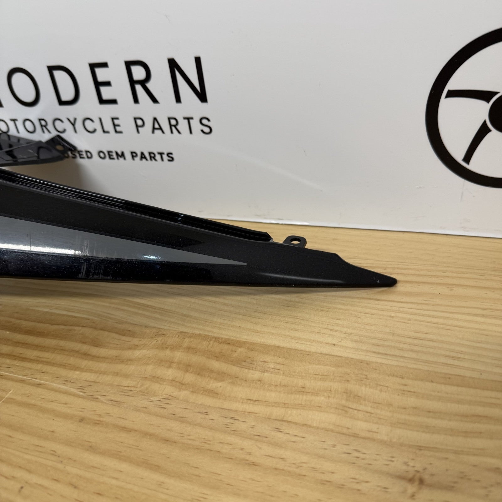 Triumph Daytona 675R 675 2013-2017 Left Tail Fairing Black T2309448 OEM