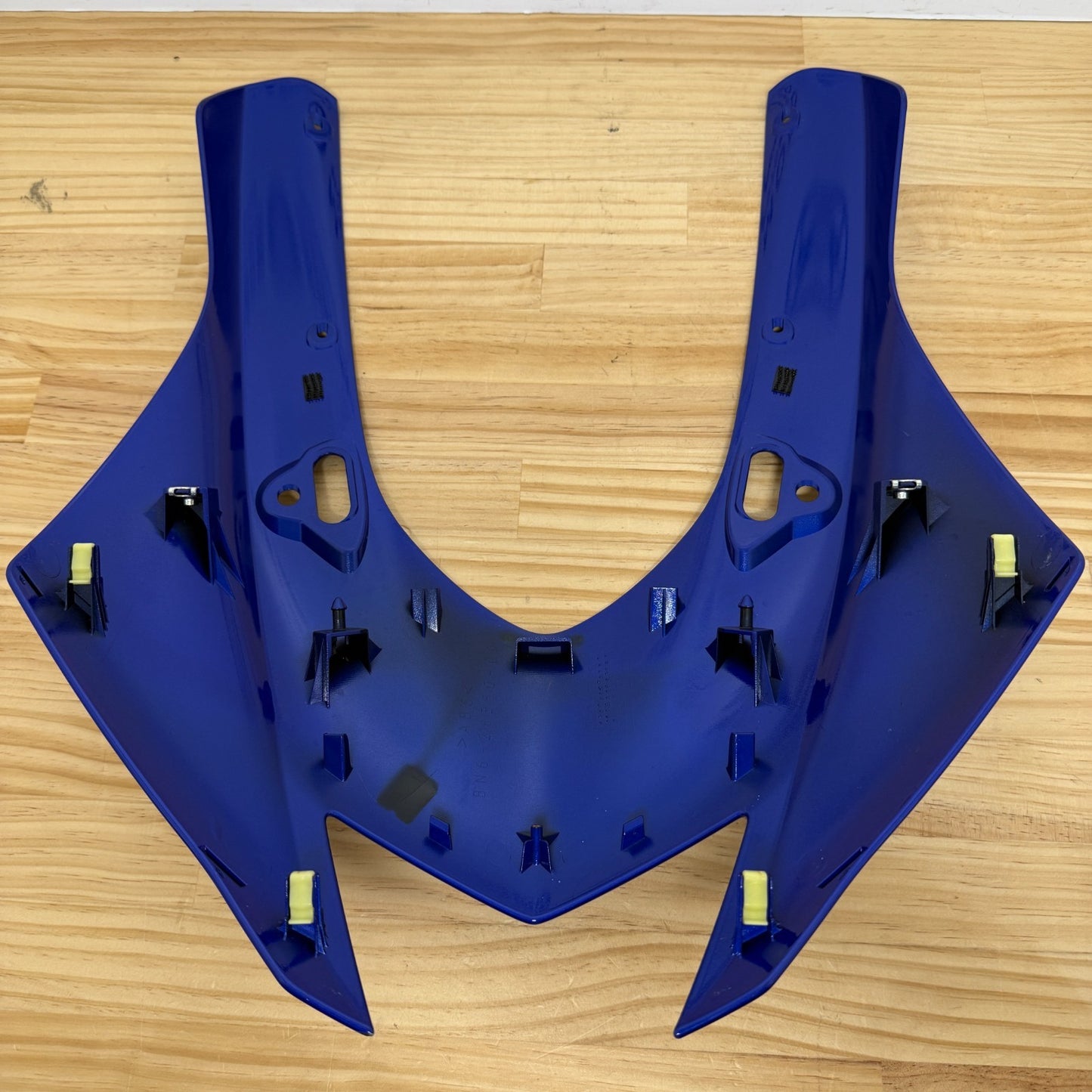 Yamaha YZF-R6 2017+ Front Upper Fairing Blue BN6-Y2835G-W0-P1 Genuine OEM
