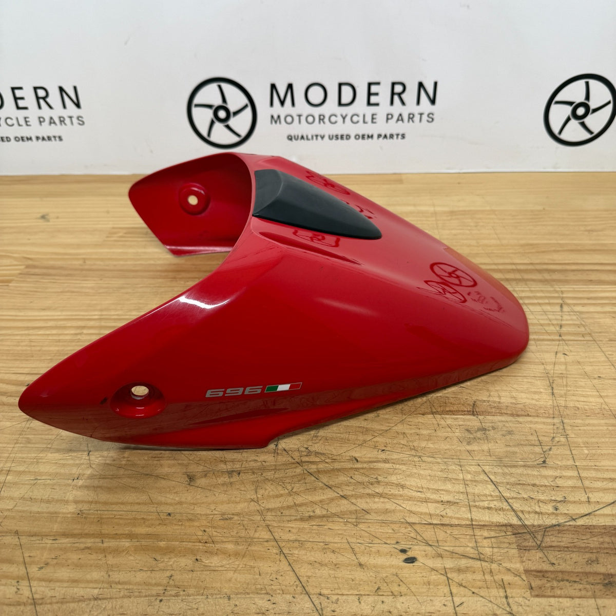 Ducati Monster 696 796 1100 Seat Cowl Fairing Red 59530981A Genuine OEM